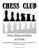 Chess Club Flyer