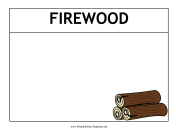 Firewood Flyer