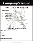 Flyer For Daycare