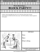 Block Party Flyer