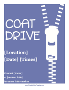 Coat Drive Flyer