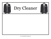 Dry Cleaner Flyer