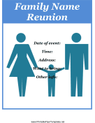 Flyer For Family Reunion