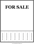 For Sale Flyer