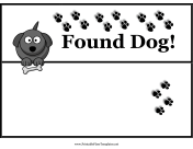 Found Dog Flyer