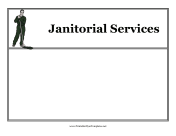 Janitor Flyer