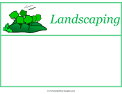 Landscaping Flyers