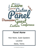 Panel Discussion Flyer