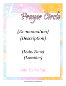 Prayer Circle Flyer