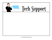 Tech Support Flyer