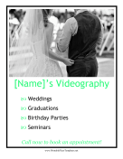 Videography Services Flyer