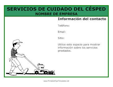 Volante Para Cortar El Cesped Printable Template