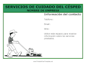 Volante Para Cortar El Cesped Printable Template