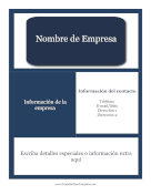 Volante Profesional Printable Template